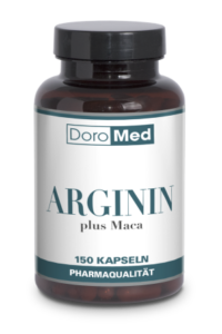 DM Arginin plus Maca 1er zugeschnitten